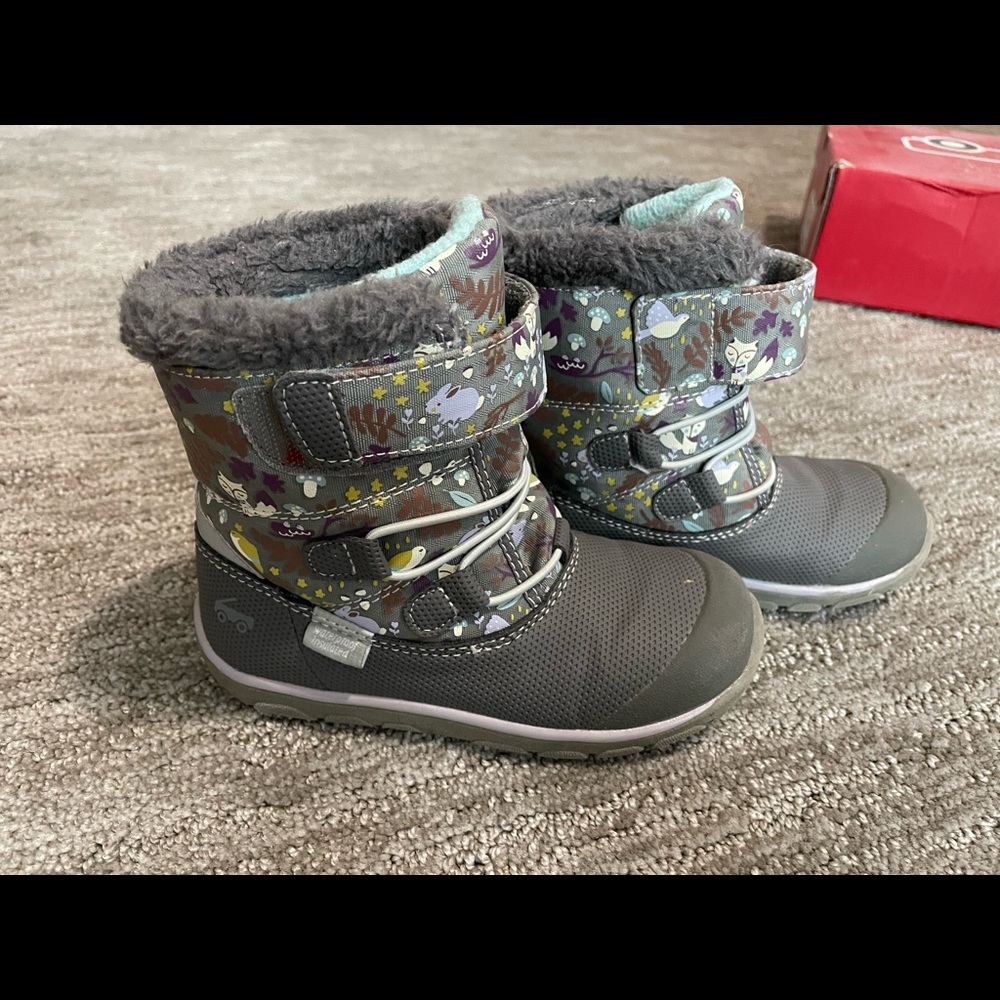 See Kai Run girls winter snow boots size 11